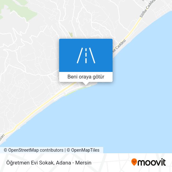 Öğretmen Evi Sokak harita