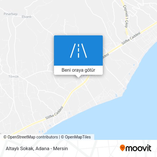 Altaylı Sokak harita
