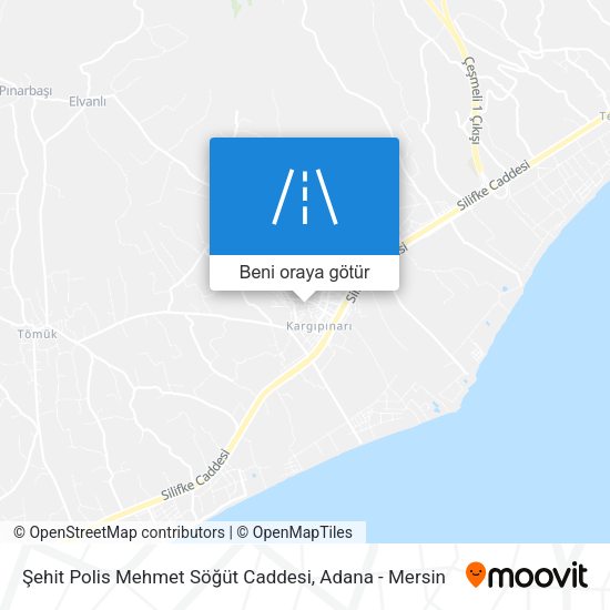 Şehit Polis Mehmet Söğüt Caddesi harita