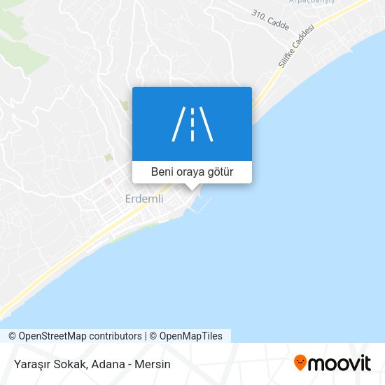 Yaraşır Sokak harita