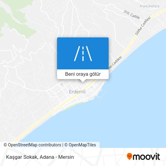 Kaşgar Sokak harita