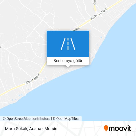 Martı Sokak harita