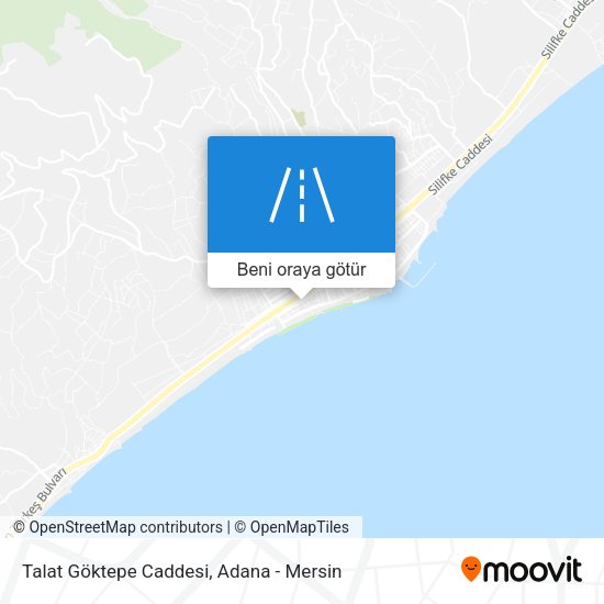 Talat Göktepe Caddesi harita