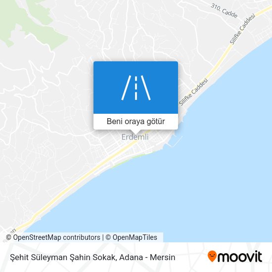 Şehit Süleyman Şahin Sokak harita