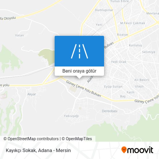 Kayıkçı Sokak harita