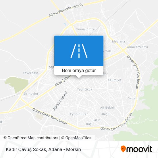 Kadir Çavuş Sokak harita