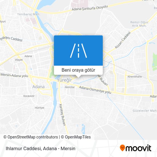 Ihlamur Caddesi harita