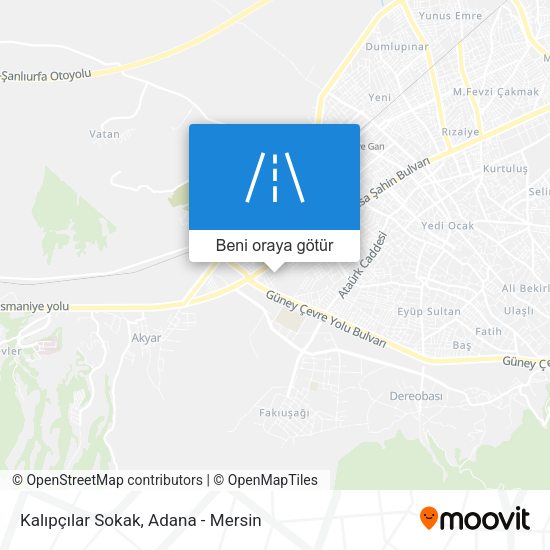 Kalıpçılar Sokak harita
