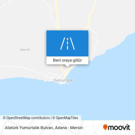 Atatürk Yumurtalık Bulvarı harita