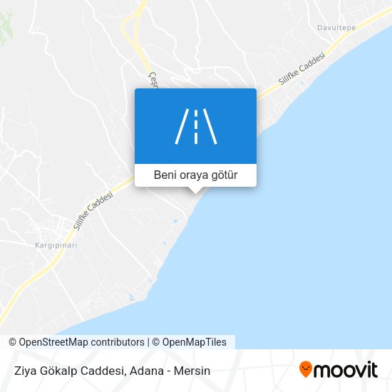 Ziya Gökalp Caddesi harita