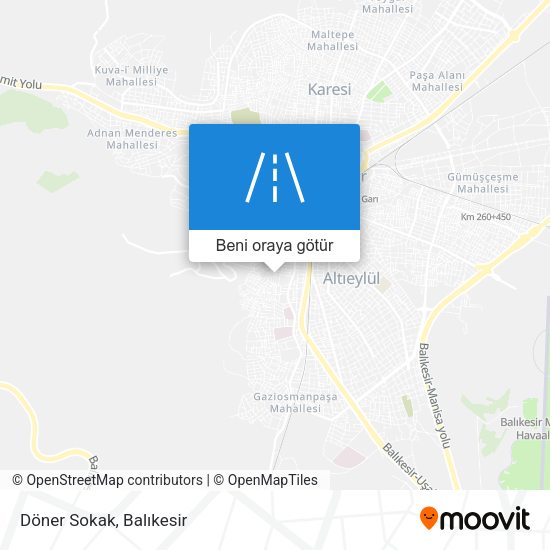 Döner Sokak harita