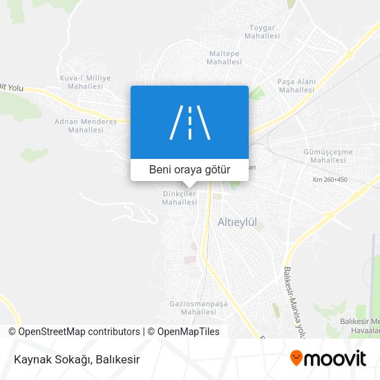 Kaynak Sokağı harita