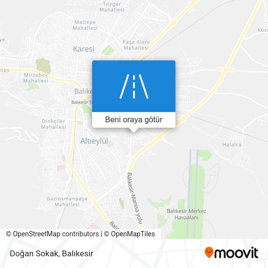 Doğan Sokak harita