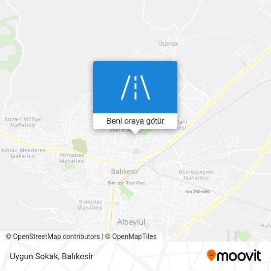 Uygun Sokak harita