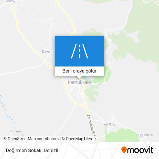 Değirmen Sokak harita