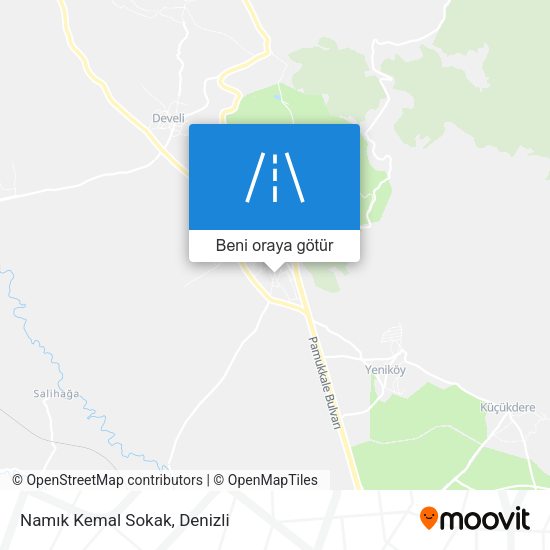 Namık Kemal Sokak harita