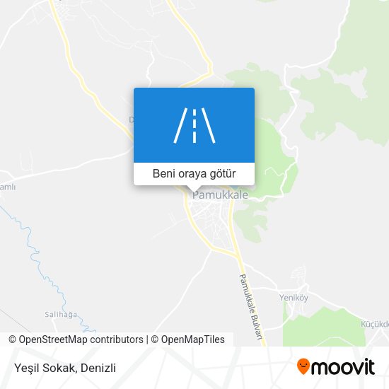 Yeşil Sokak harita