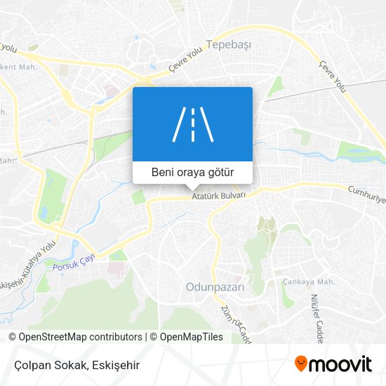Çolpan Sokak harita