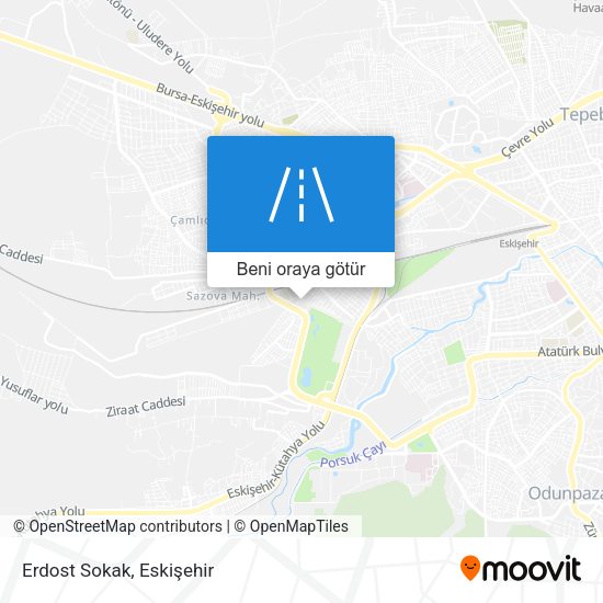 Erdost Sokak harita