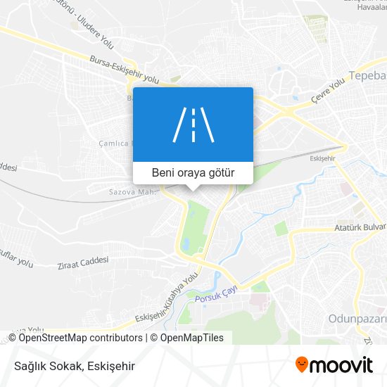 Sağlık Sokak harita