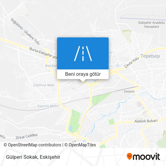 Gülperi Sokak harita