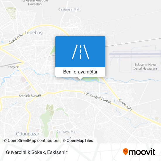 Güvercinlik Sokak harita