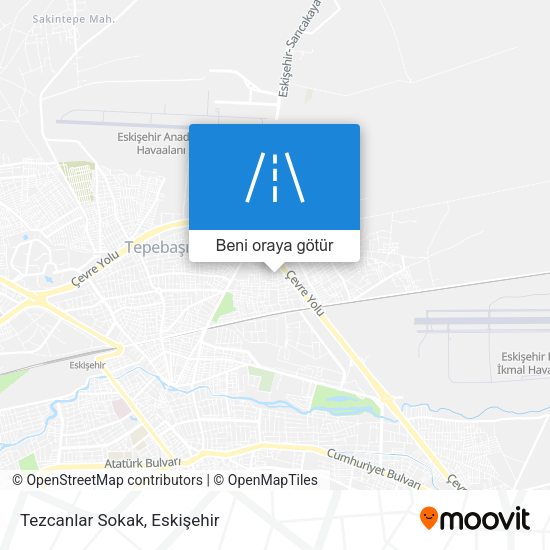 Tezcanlar Sokak harita
