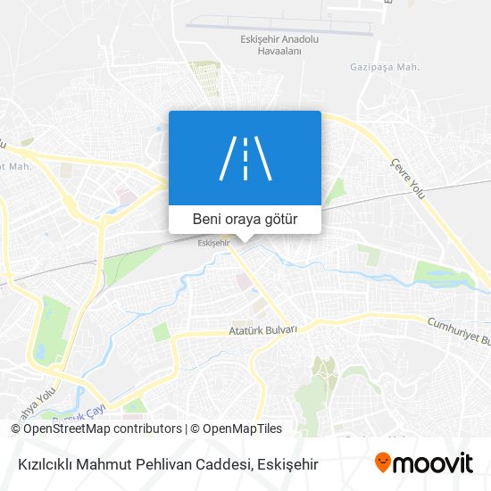 Kızılcıklı Mahmut Pehlivan Caddesi harita
