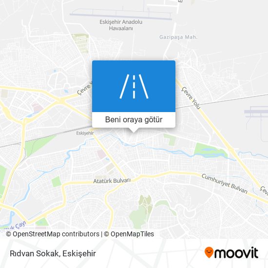 Rıdvan Sokak harita
