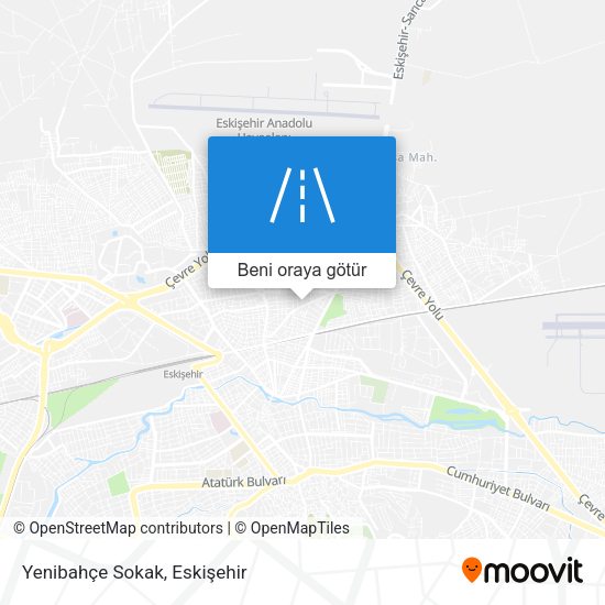 Yenibahçe Sokak harita