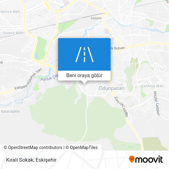 Kırali Sokak harita
