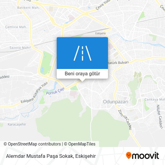Alemdar Mustafa Paşa Sokak harita