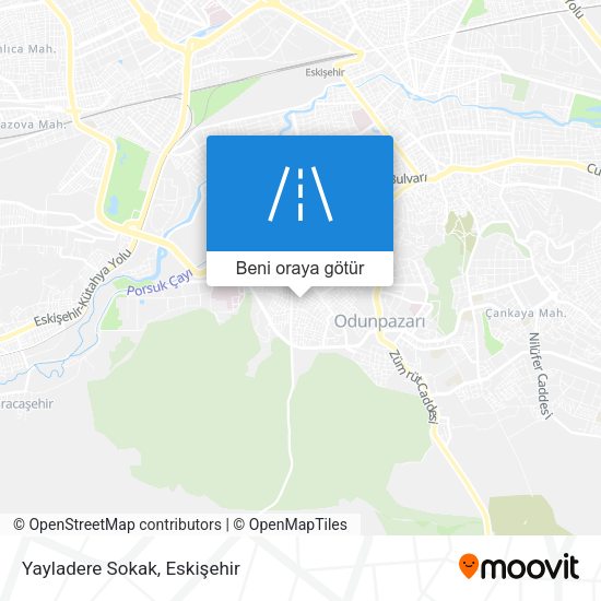 Yayladere Sokak harita
