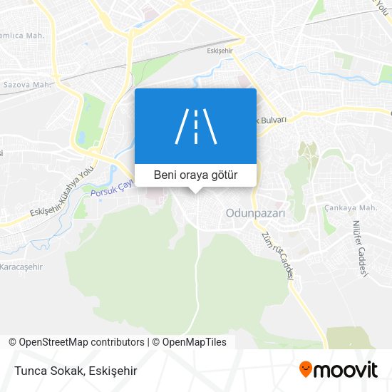 Tunca Sokak harita