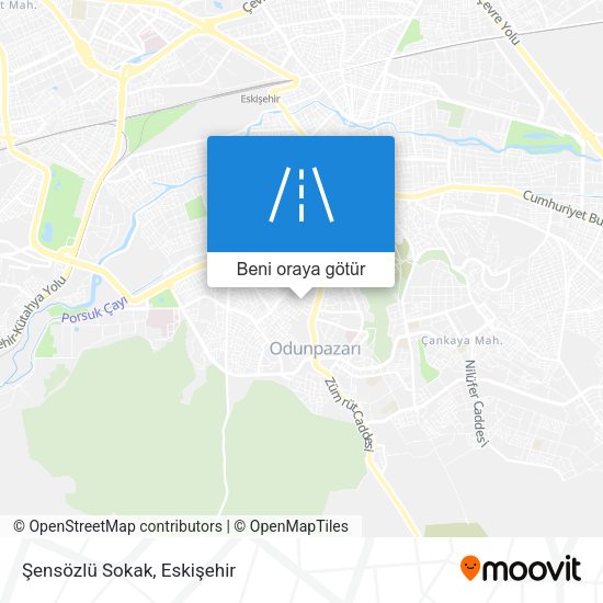 Şensözlü Sokak harita