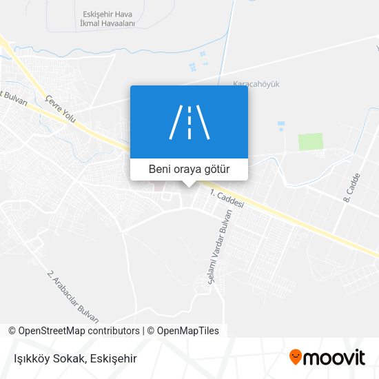 Işıkköy Sokak harita