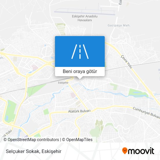 Selçuker Sokak harita