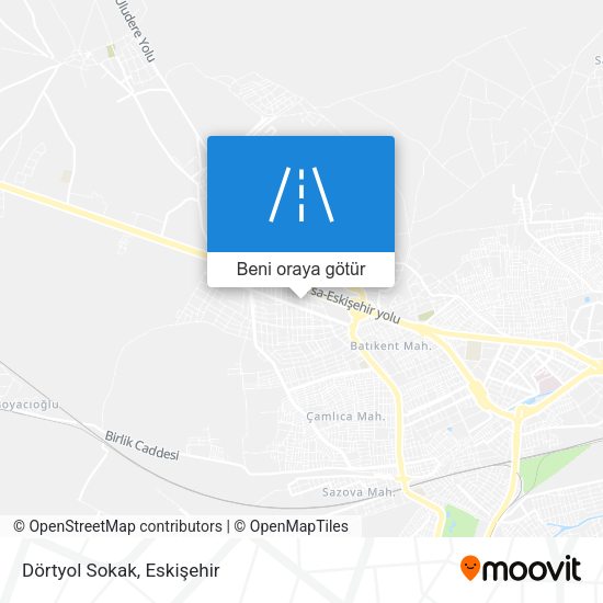 Dörtyol Sokak harita