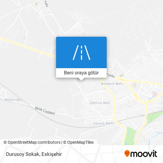 Durusoy Sokak harita