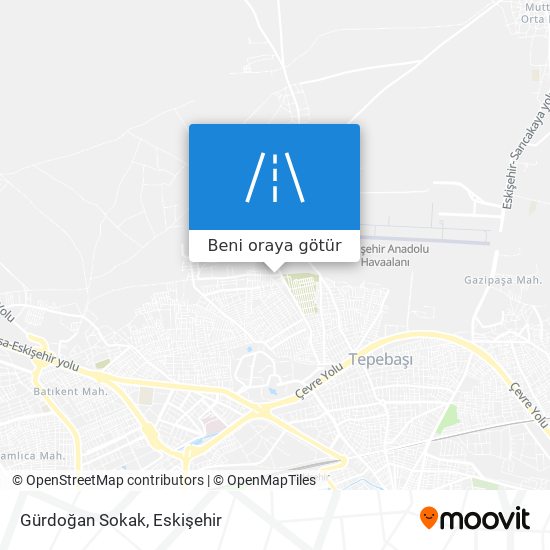Gürdoğan Sokak harita