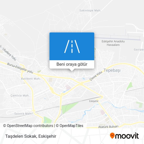 Taşdelen Sokak harita
