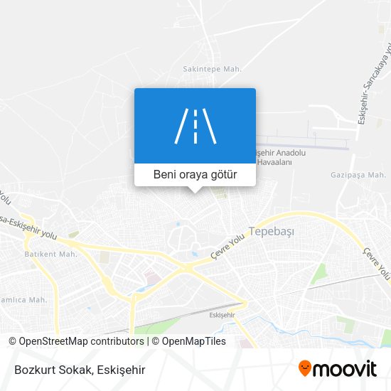 Bozkurt Sokak harita