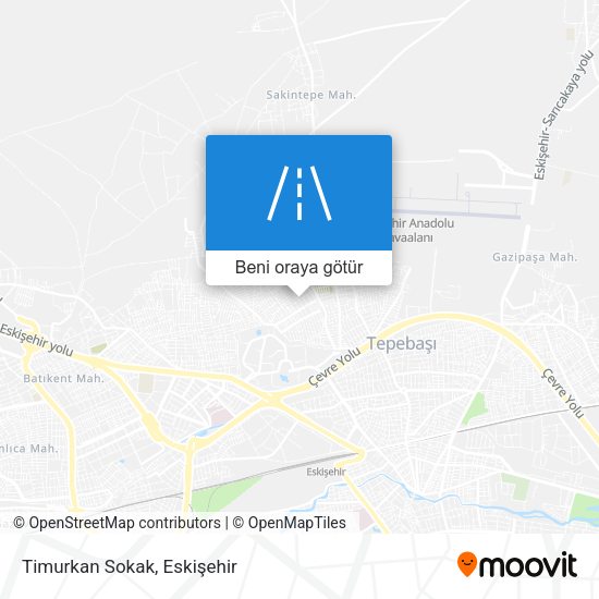 Timurkan Sokak harita