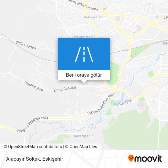 Alaçayır Sokak harita