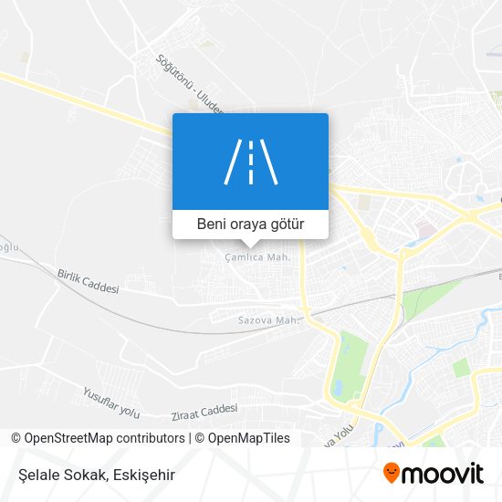 Şelale Sokak harita
