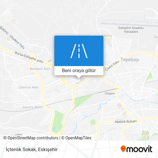 İçtenlik Sokak harita
