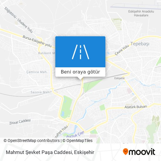 Mahmut Şevket Paşa Caddesi harita