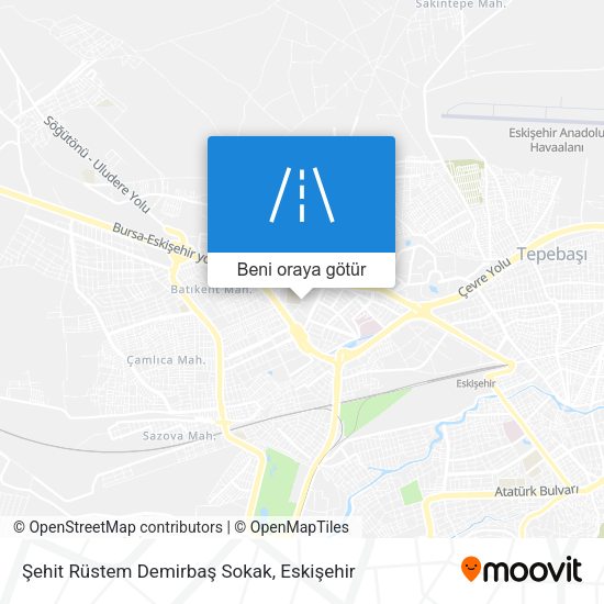 Şehit Rüstem Demirbaş Sokak harita