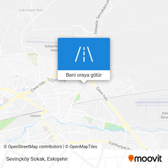 Sevinçköy Sokak harita
