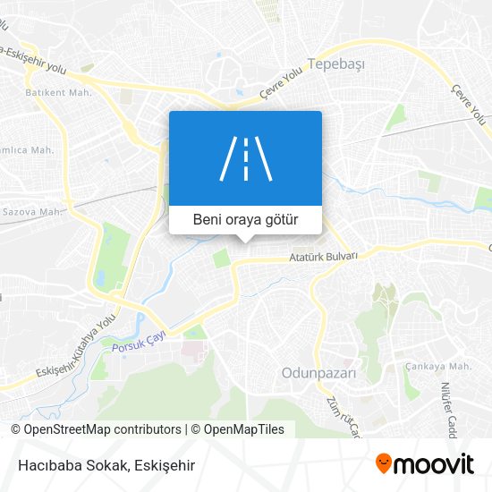Hacıbaba Sokak harita